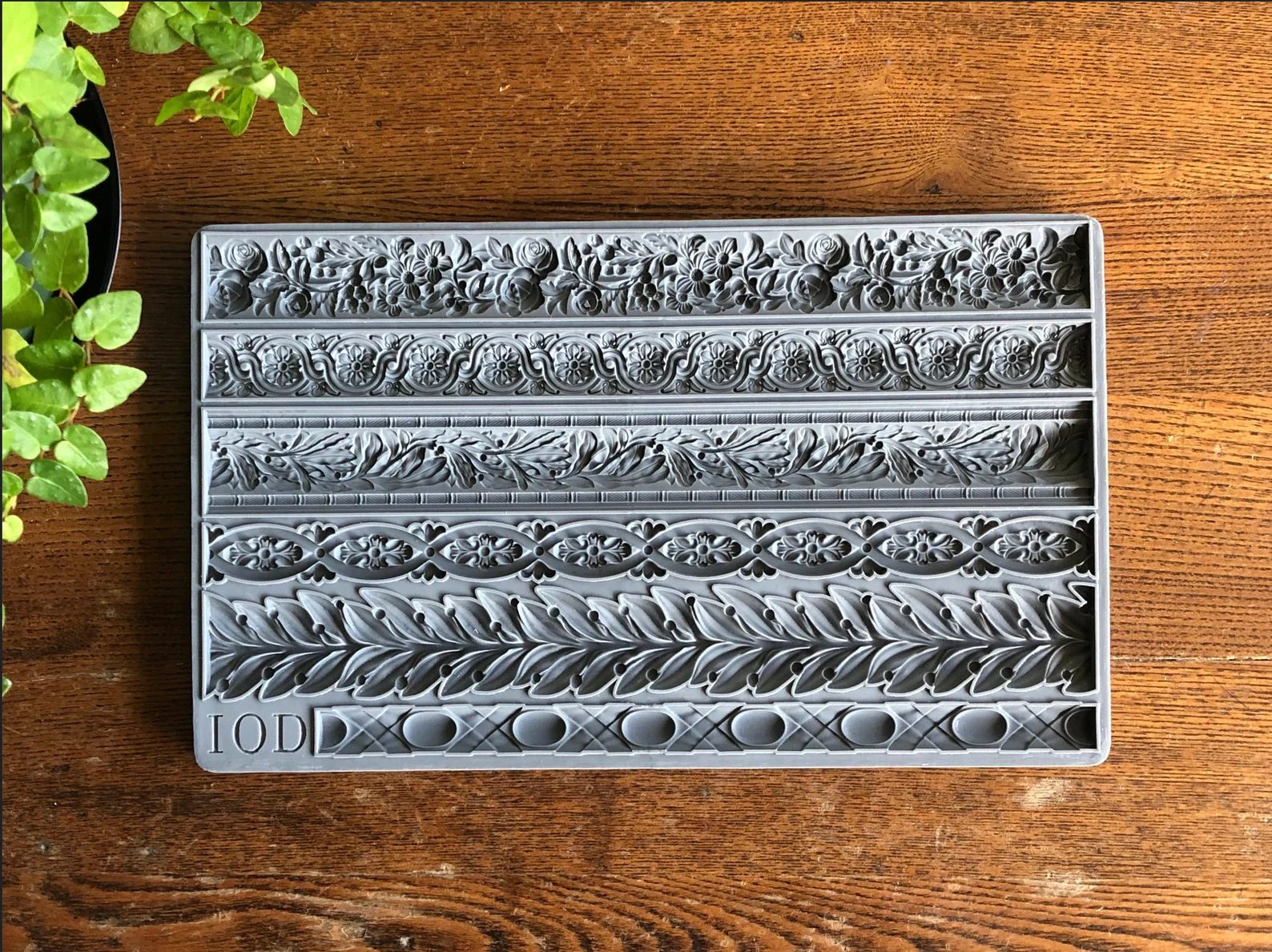 TRIMMINGS 1 6×10 IOD MOULD - Upcycled Home & Garden